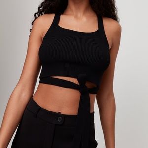 Aritzia Wilfred Wilfred Cayenne Knit Top